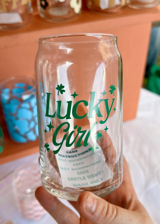 Lucky girl Libbey Cup